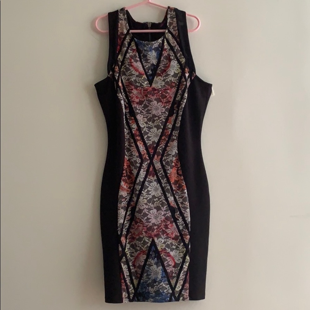 Floral lace dress